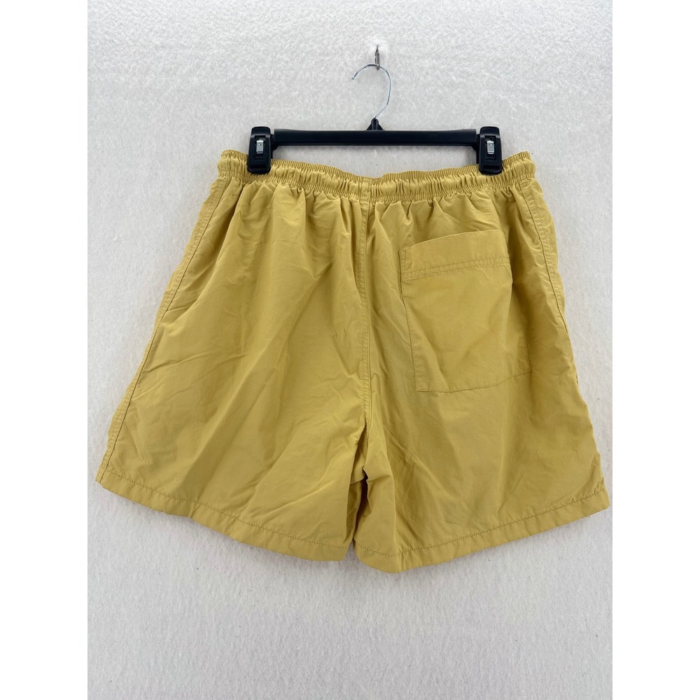 Standard Cloth - Swim Trunks Mesh Lined Nylon - Yellow - L - Mens - Picture 3 of 9